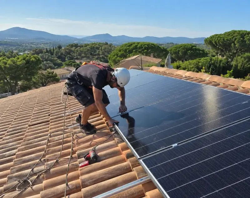 Installateur panneaux solaires Saint-Aunès — pose photovoltaïque sur toiture